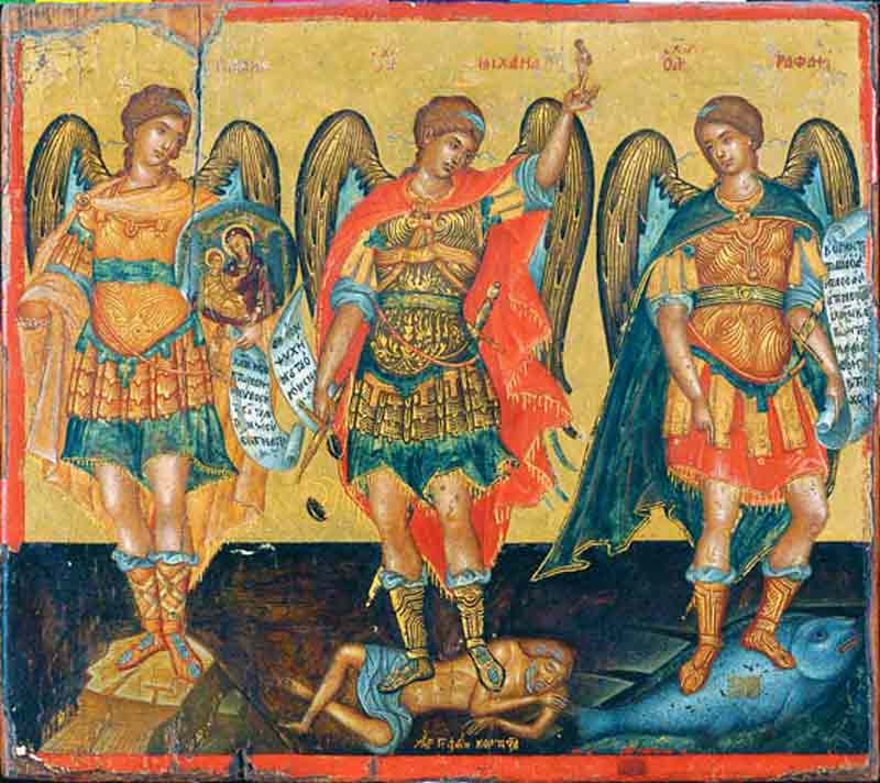 Photo of exhibt in the Antivouniotissas Museum in Corfu