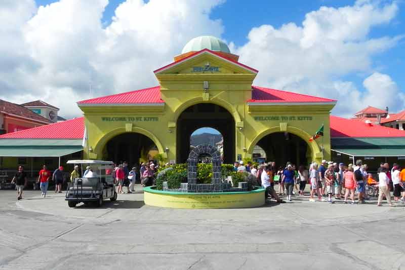 Port Zante Arrivals Hall in St Kitts Photo of Scenic Railway in St Kitts.
