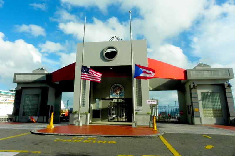 Pier 1 and Terminal San Juan (Puerto Rico) Cruise Port Photo of Pier 1 and Terminal in San Juan (Puerto Rico)