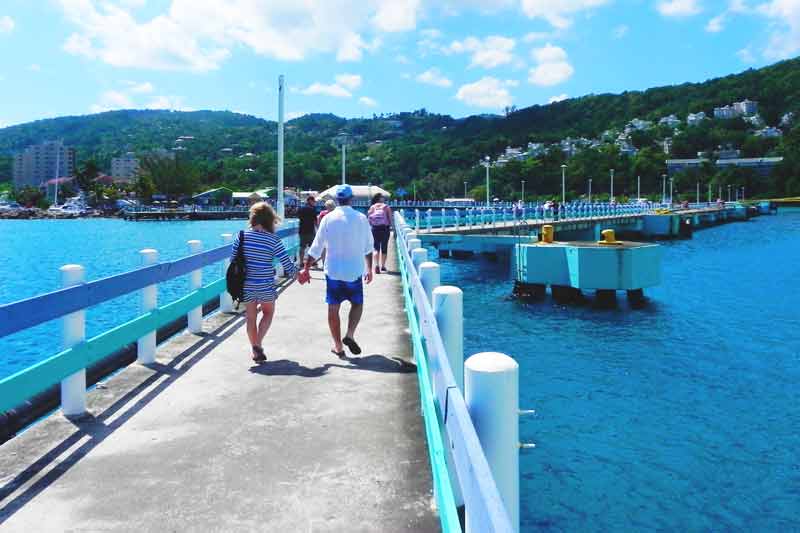 Walking Pier Ocho Rios Cruise Ship Port Photo of Walking Pier in Ocho Rios