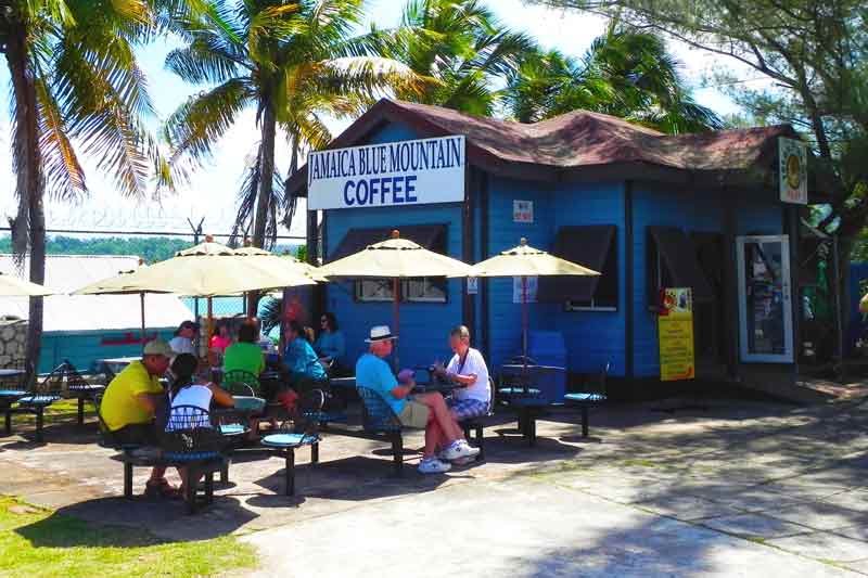 Blue Mountain Cafe Ocho Rios Cruise Ship Port Photo of Blue Mountain Cafe in Ocho Rios Cruise Terminal