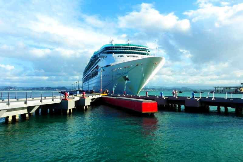 Ship Docked at Pier 3 San Juan (Puerto Rico) Cruise Port Photo of Ship Docked at Pier 3 in San Juan (Puerto Rico)