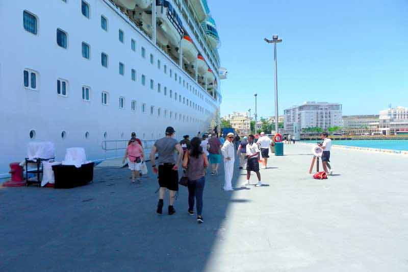 At The Pier 3 San Juan (Puerto Rico) Cruise Port Photo of At The Pier 3 in San Juan (Puerto Rico)