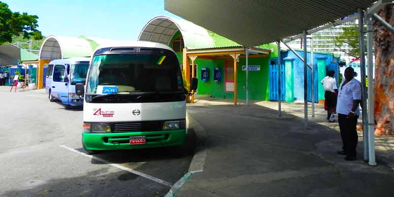 Taxi Stand Ocho Rios Cruise Ship Port Photo of Taxi Stand by the Terminal Ocho Rios