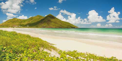 Beach Saint Kitts Cruise Port Photo of Beach in Saint Kitts.