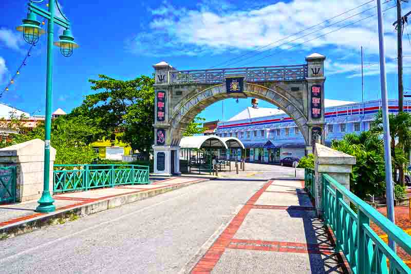 Photo of Chamberlain Bridge in Bridgetown Barbados