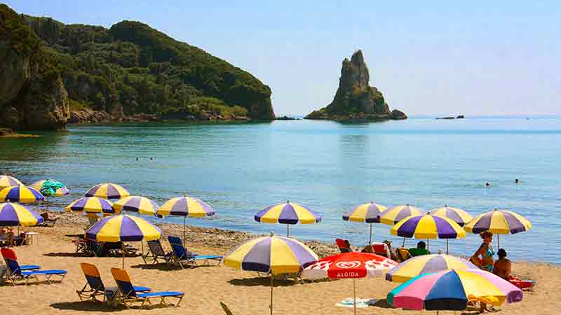 Photo of Gordios Beach in Corfu