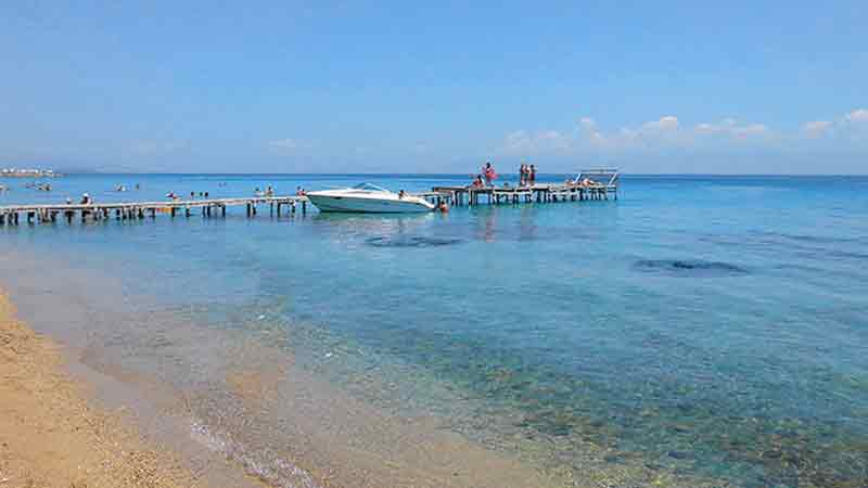 Photo of Messonghi Beach in Corfu