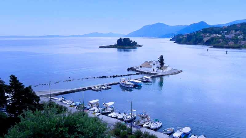 Photo of Pontikonisi in Corfu