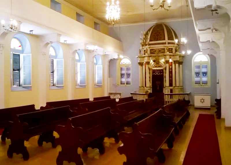 Photo of the Synagogue in Corfu