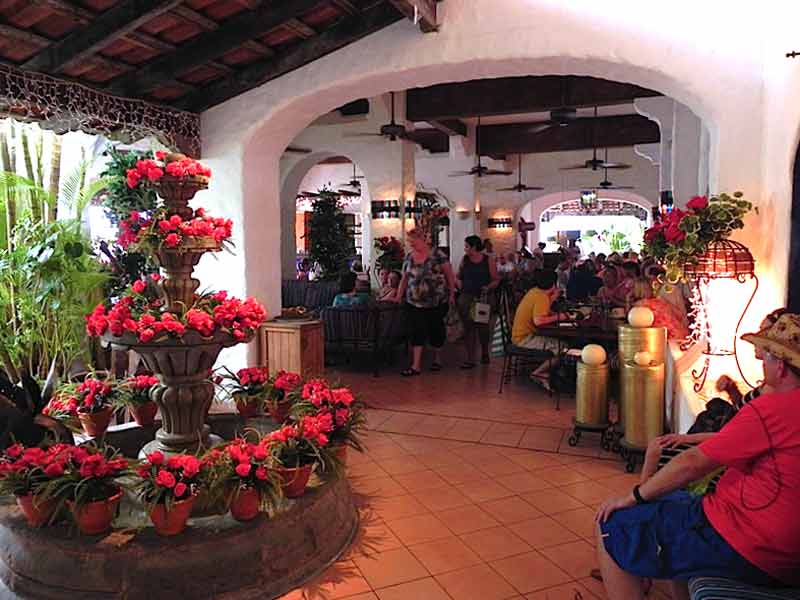 Restaurant Panchos Backyard in San Miguel Cozumel Cruise Port Photo of Restaurant Panchos Backyard in San Miguel Cozumel.