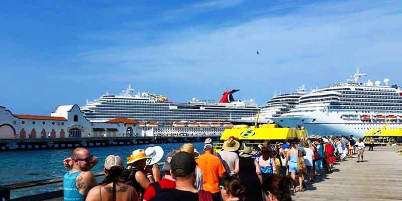 Puerta Maya Cruise Terminal Cozumel Cruise Ship Port Photo of Puerta Maya Cruise Terminal in Cozumel