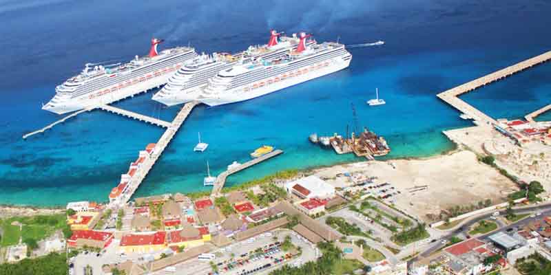 Puerta Maya Cruise Terminal Cozumel Cruise Ship Port Photo of Puerta Maya Cruise Terminal in Cozumel