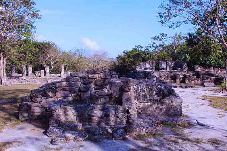 San Gervasio Mayan Ruins Cozumel Cruise Ship Port Photo of San Gervasio Mayan Ruins in Cozumel