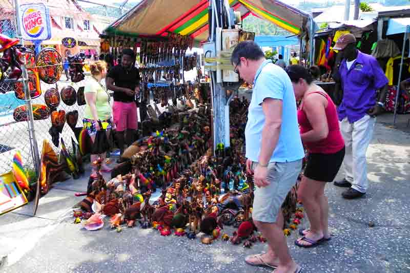 Craft Market Ocho Rios Cruise Ship Port Photo of Craft Market in Ocho Rios