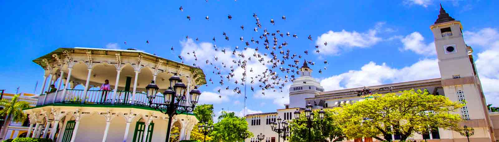Photo of downtown Puerto Plata city near Amber Cove