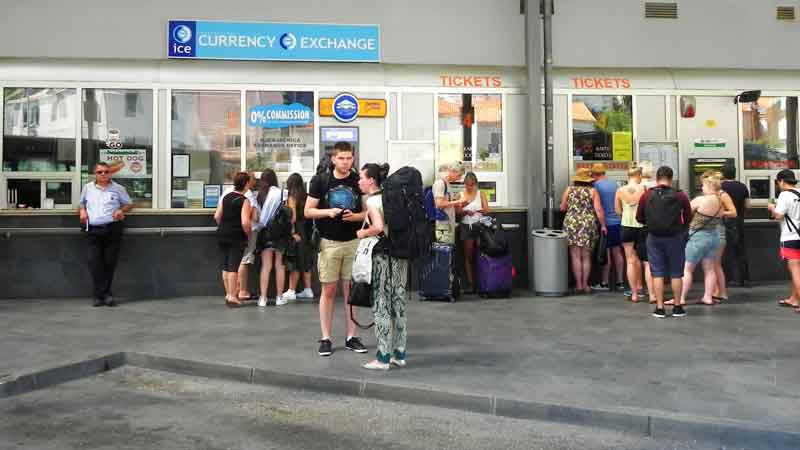 Currency Exchange Gruž Dubrovnik Cruise Port Photo of Currency Exchange in Dubrovnik Cruise Port