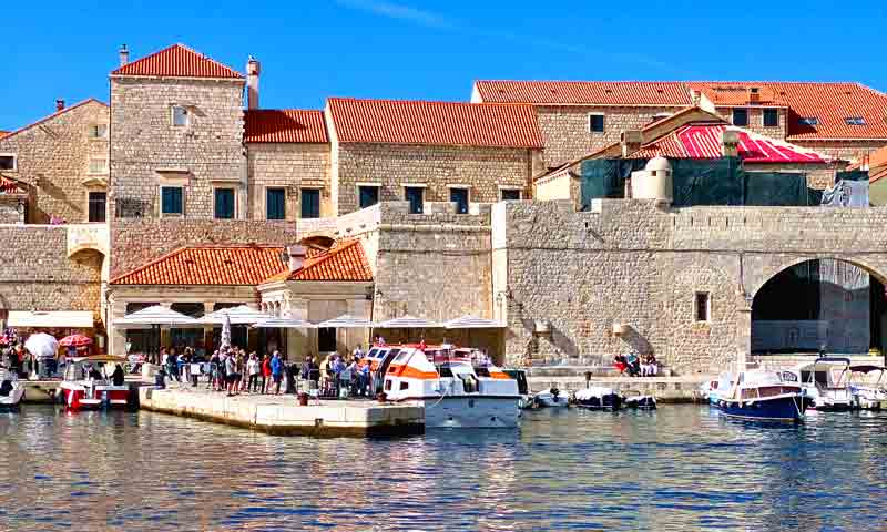 Old Port Dubrovnik Cruise Port Photo of the Old Port in Dubrovnik