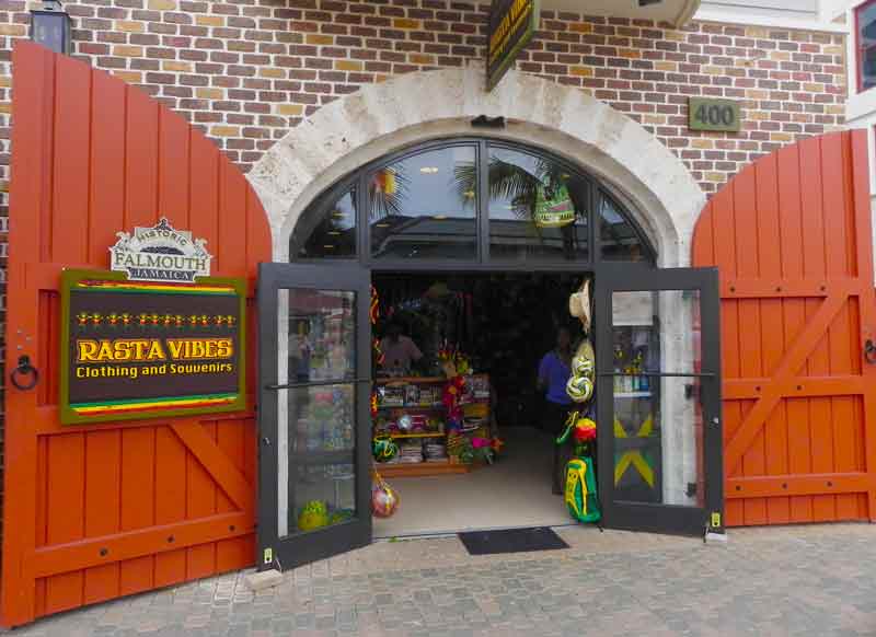 Shop Falmouth Cruise Port Jamaica Photo of Shop at Falmouth Port, Jamaica