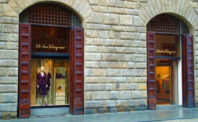 Salvatore Ferragamo Boutique Florence Livorno Cruise Port Destination Photo of Salvatore Ferragamo Boutique in Florence, Livorno Cruise Port Destination