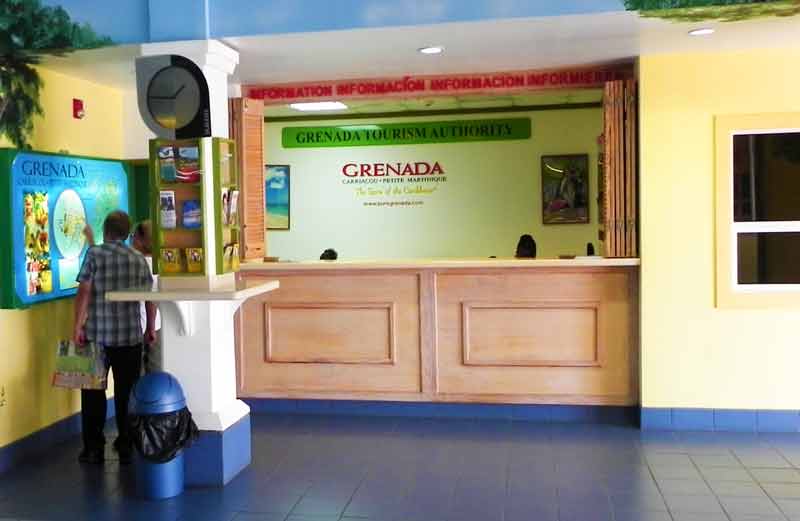 Tourist Information Kiosk Grenada Cruise Port Tourist Information Kiosk in Grenada