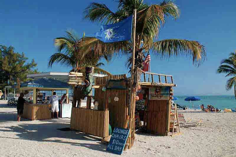 Higgs Beach Key West Cruise Port Photo of Higgs Beach in Key West.