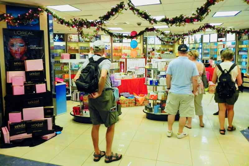 Shopping La Place Carenage Saint Lucia Castries Cruise Ship Port Photo of Shopping in La Place Carenage in Saint Lucia Castries