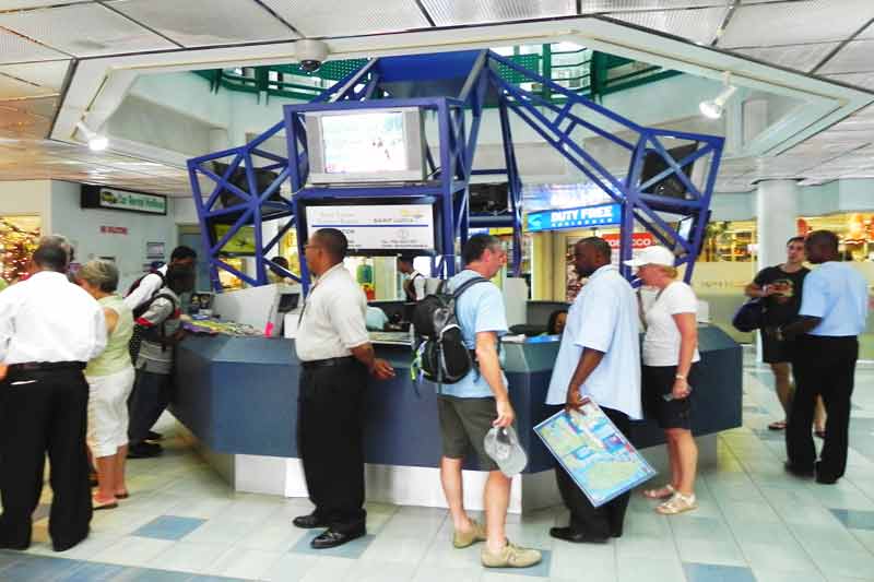 Tourist Office La Place Carenage Saint Lucia Castries Cruise Ship Port Photo of Tourist Office at La Place Carenage in Saint Lucia Castries
