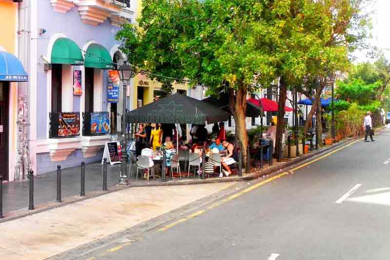 Calle del Recinto Sur San Juan (Puerto Rico) Cruise Port Photo of Calle del Recinto Sur in San Juan (Puerto Rico)