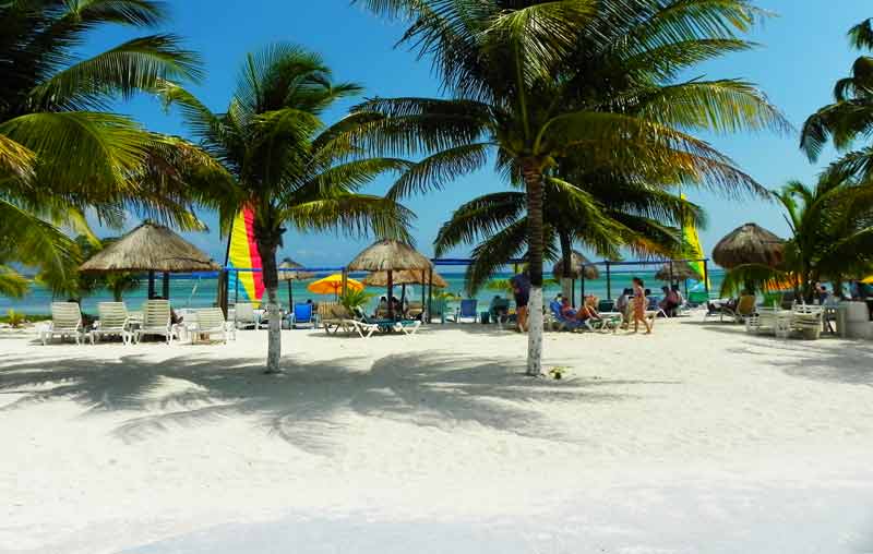 Mahahual Beach Costa Maya Cruise Ship Port Photo of Mahahual Beach in Costa Maya