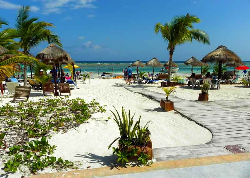 Mahahual Beach Costa Maya Cruise Ship Port Photo of Mahahual Beach in Costa Maya