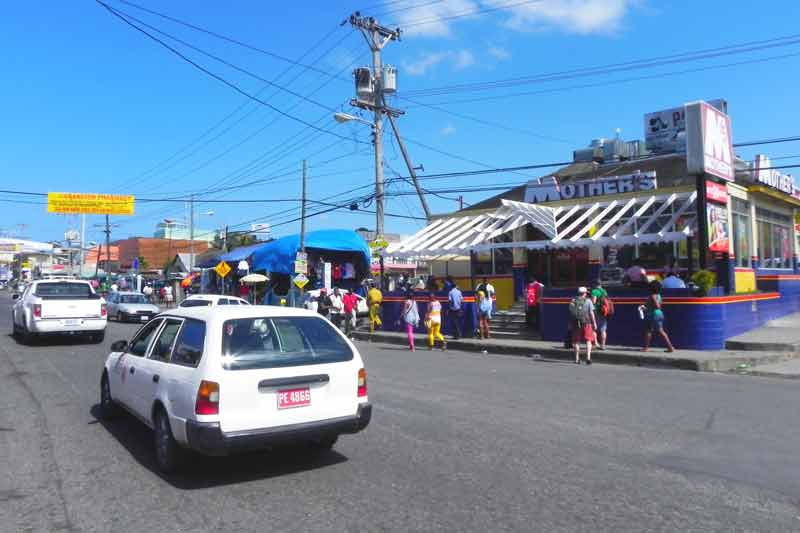 Main Street Ocho Rios Cruise Ship Port Photo of Main Street in Ocho Rios