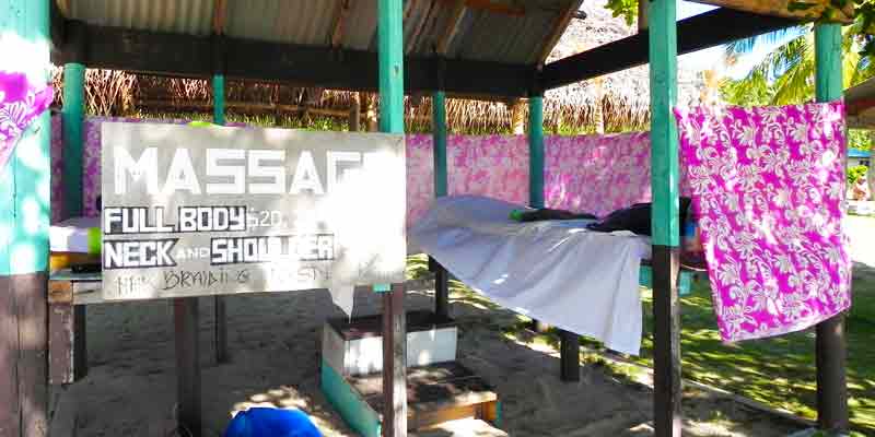 Massages in Dravuni, Fiji