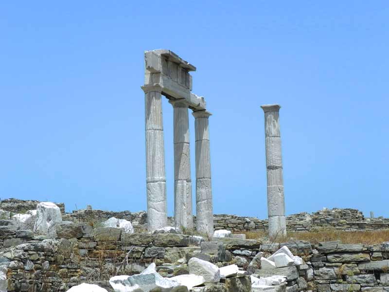 Poseidoniastes Establishment Mykonos Cruise Port Photo of Poseidoniastes Establishment in Delos, Mykonos, Greece.