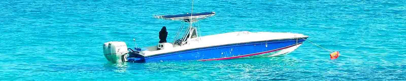 Photo by IQCruising of Photo of boat in Cabbage Beach close to Nassau cruise port