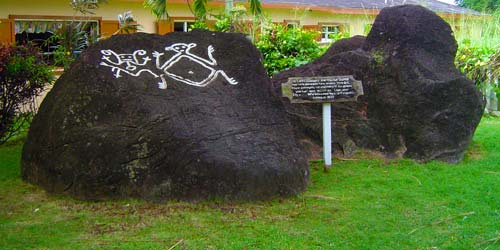 Petroglyphs Saint Kitts Cruise Port Photo of Petroglyphs in Saint Kitts.