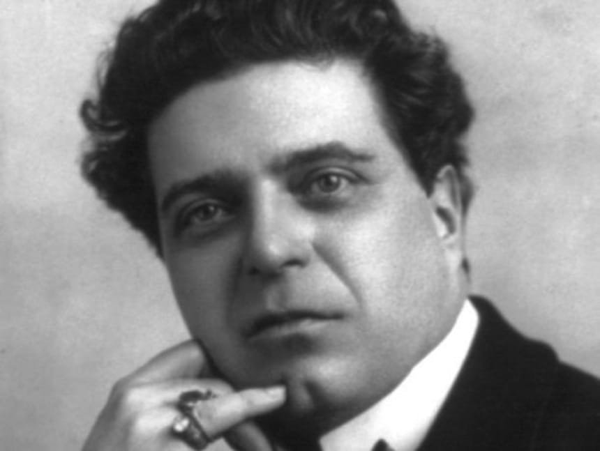 Pietro Mascagni Photo of Opera Composer Pietro Mascagni