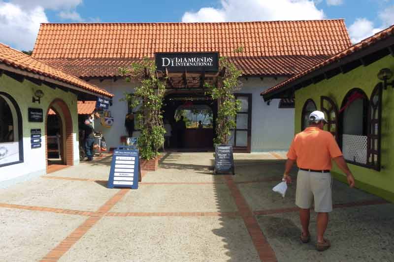 Diamonds International Shop Pointe Seraphine Terminal Saint Lucia Castries Cruise Port Photo of Diamonds International Shop at Pointe Seraphine Terminal in Castries, Saint Lucia