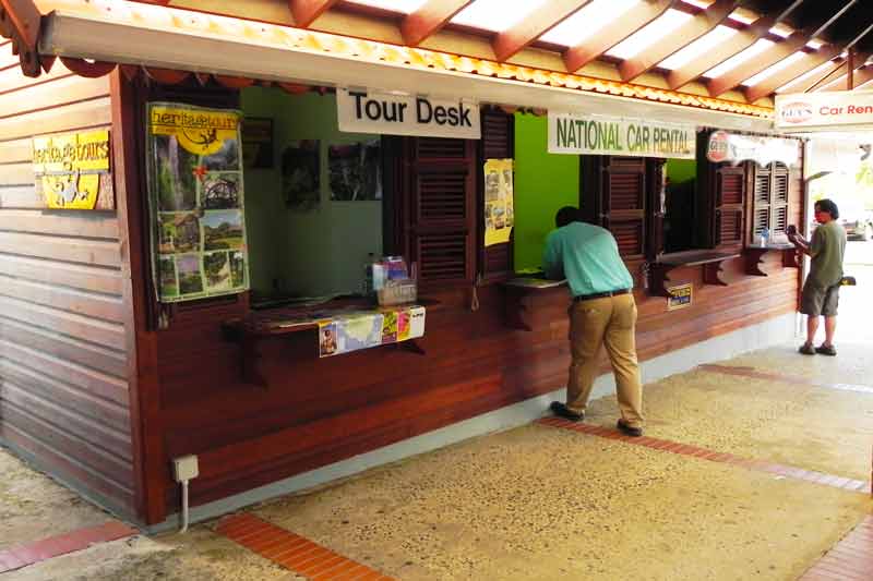 Tour Desk Pointe Seraphine Terminal Saint Lucia Castries Cruise Ship Port Photo of Tour Desk Pointe Seraphine Terminal in Saint Lucia Castries