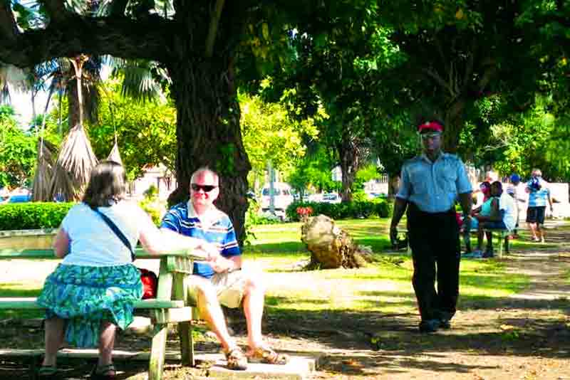 Photo of Walking Path to Bridgetown Barbados