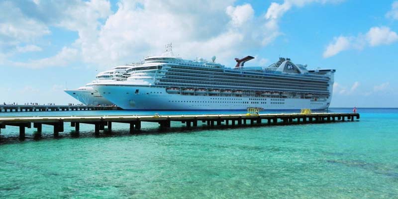 Ships docked Puerta Maya Cozumel Cruise Ship Port Photo of Ships docked in Puerta Maya in Cozumel