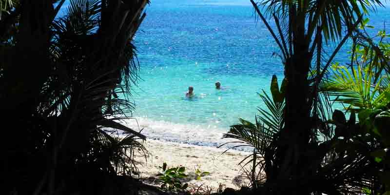 Secluded Beach in Dravuni, Fiji