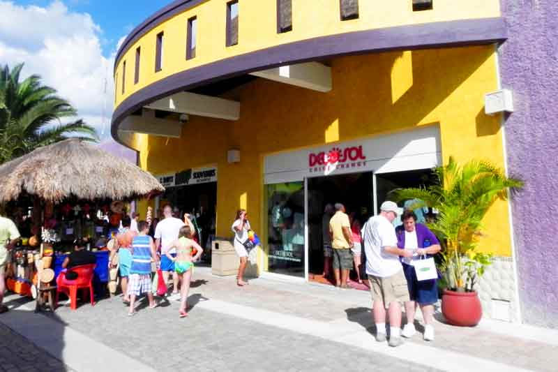 Shops (Puerta Maya Terminal) Cozumel Cruise Ship Port Photo of Shops (Puerta Maya Terminal) in Cozumel