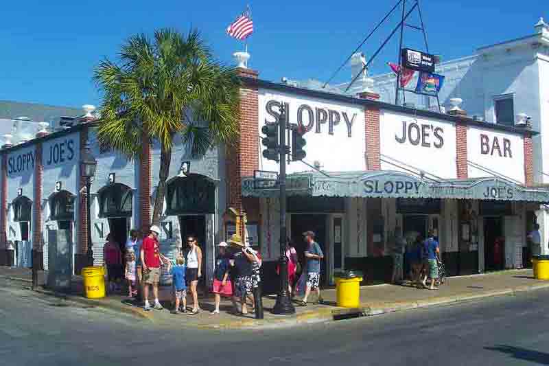 Sloppy Joe’s Key West Cruise Port Photo of Sloppy Joe’s in Key West.