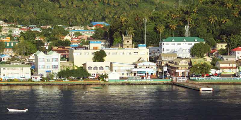 Soufriere Saint Lucia Cruise Ship Port Photo of Soufriere in Saint Lucia