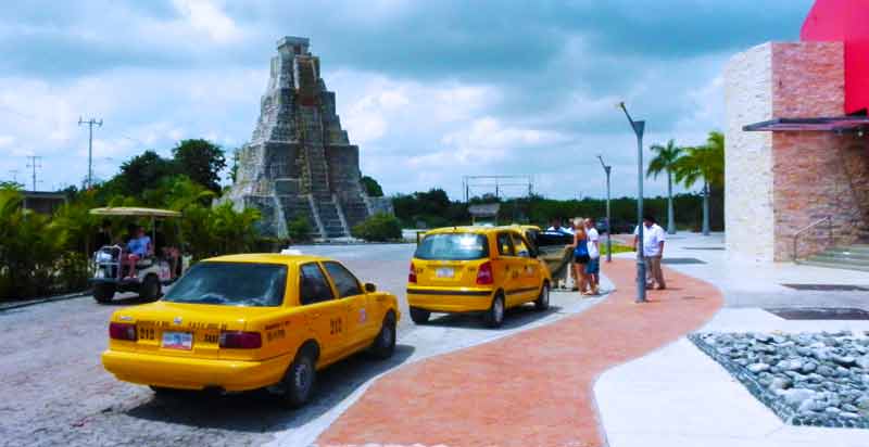 NAME Costa Maya Cruise Ship Port Photo of Taxis in Costa Maya