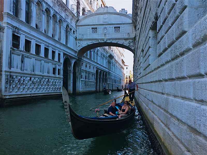 Bridge of Sighs Venice Cruise Port Photo of Bridge of Sighs in Venice.