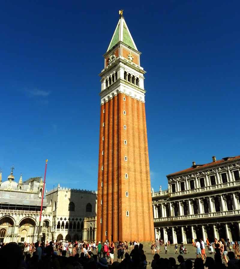 Campanile di San Marco Venice Cruise Port Photo of Campanile di San Marco in Venice.