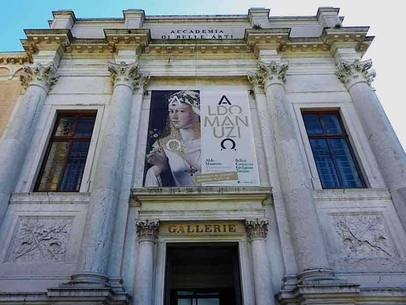 Galleria Dell Accademia di Belle Arte Venice Cruise Port Photo of Galleria Dell Accademia di Belle Arte in Venice.