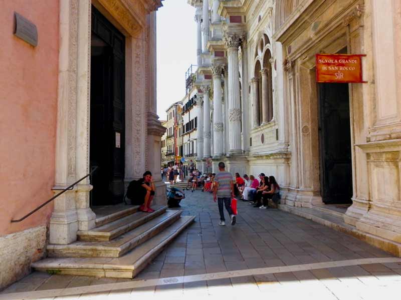 Photo of Scuola Grande di San Rocco in Venice.